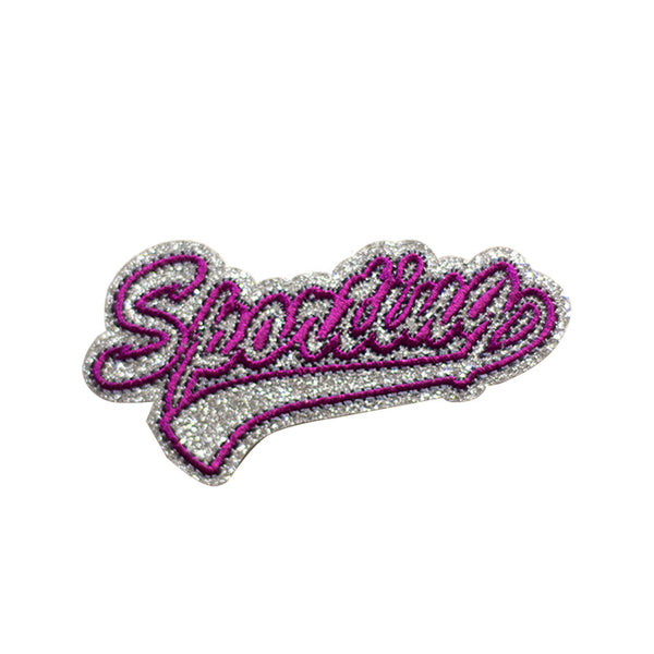 PT602 - Sporting pink word (Iron on)