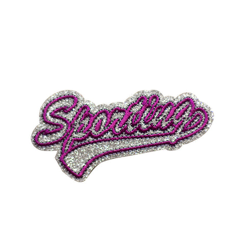PT602 - Sporting pink word (Iron on)