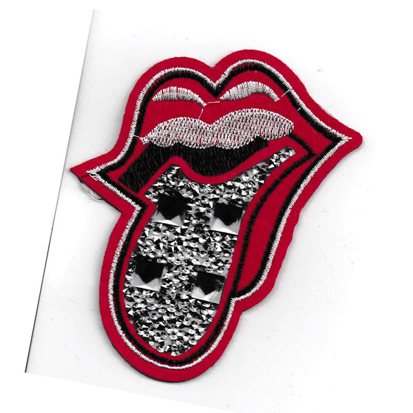 PT1132 - Tongue Out Stone (Iron on)