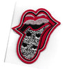 PT1132 - Tongue Out Stone (Iron on)