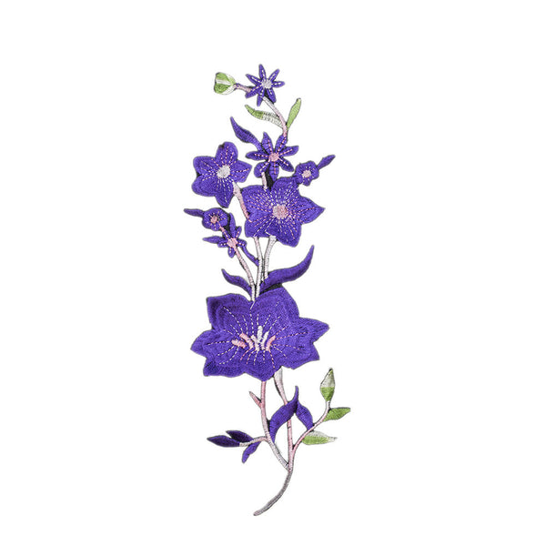 PT1232 Purple Flower (Iron on)