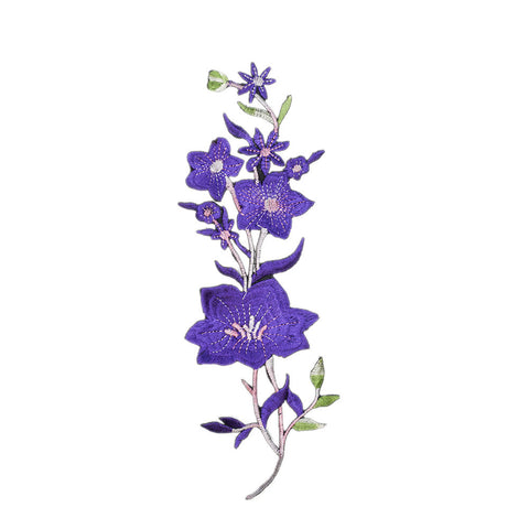 PT1232 Purple Flower (Iron on)