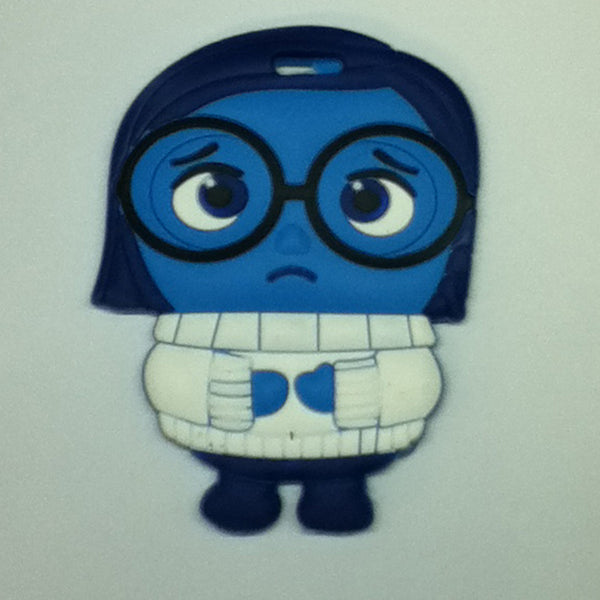 L00412 - Blue Girld Luggage Tag