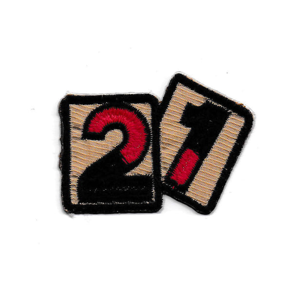 PT1126 21 Blackjack (Iron on)