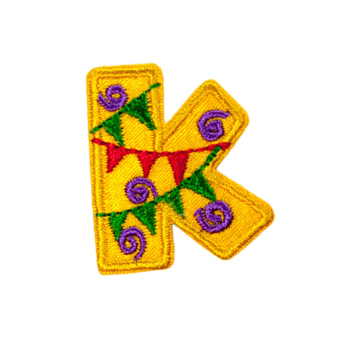 PH1037K - K letter (Iron on)