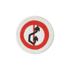 PT1361 - No Diverted Traffic Sign (Iron on)