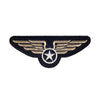 PH896 - Pilot badge with star (Iron on)