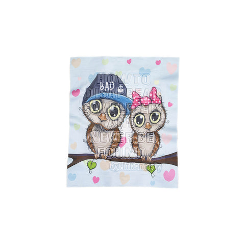 PT1428 - Two Cute Owls (Sew On)