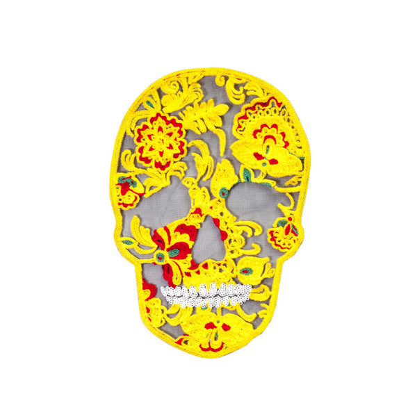 PH755 - Yellow Skull XL (Sew On)