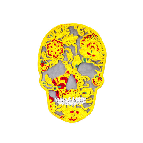 PH755 - Yellow Skull XL (Sew On)