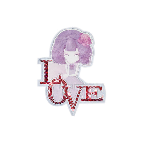 PT1244 - Love Girl (Iron on)