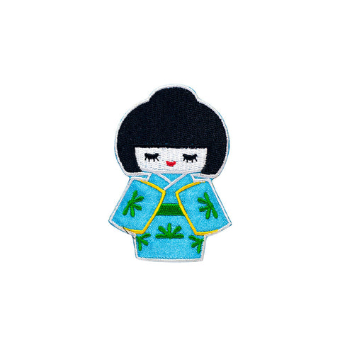 PH807 - Japanese Girl Blue (Iron on)