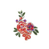 PT1202 Purple Orange Flower (Sew on)