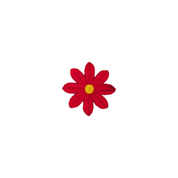 PT1841 - Red Daisy Flower (Iron On)
