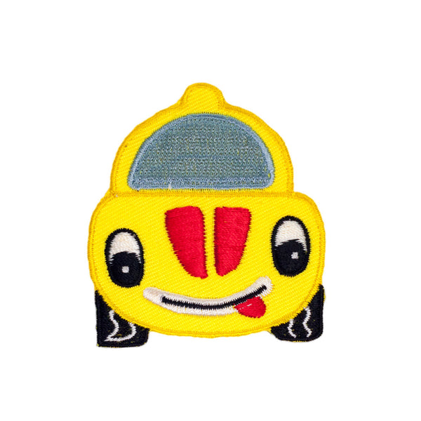 PT894 - Yellow Car (Iron on)