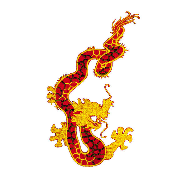 PS1466 - Red Yellow Dragon (Iron on)
