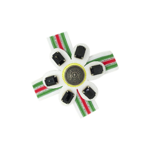 PS1523 - Flower Shape Badge (Iron on/Pin)