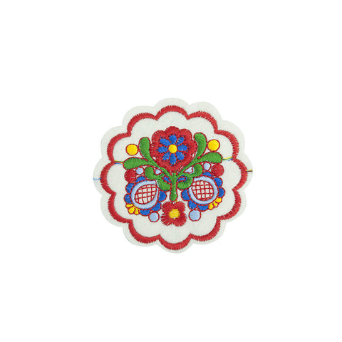 PT1175 - Flower Badge (Iron on)