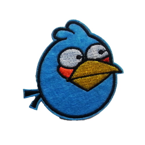 PH184 - Blues Angry Bird (Iron on)