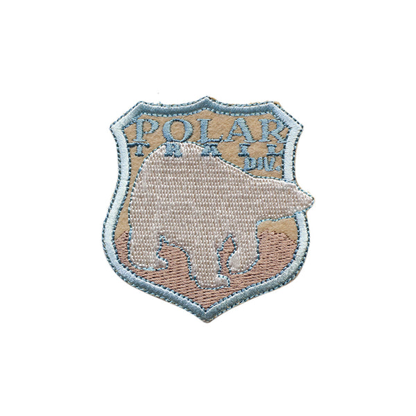 PT432 - Polar Bear Badge (Iron on)