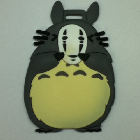 L00373 - Totoro w Mask Luggage Tag