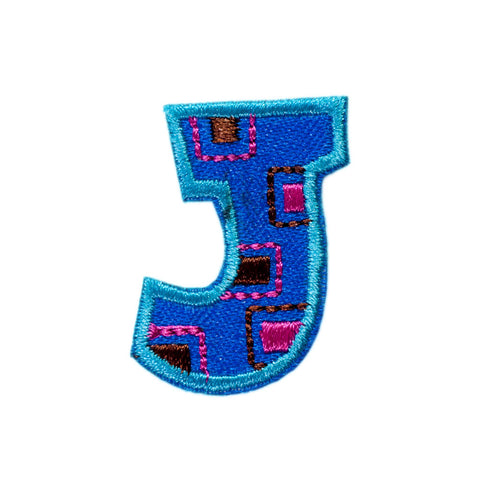 PH1037J - J letter (Iron on)