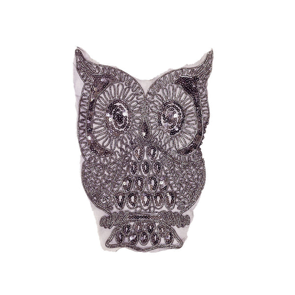 PT1858 - Sequin Owl XL (Sew on)