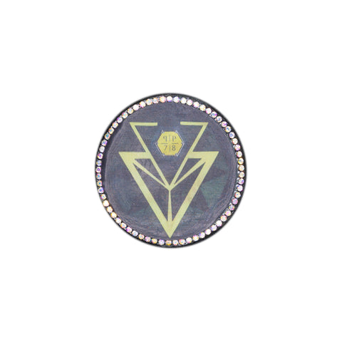 PT1163 3D Bee Triangle (Iron on)