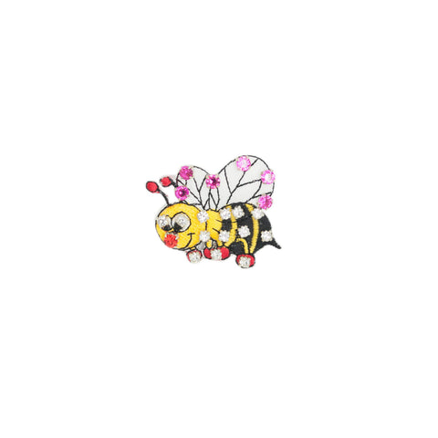 PS1551 - Stone Bee (Iron on/Pin)
