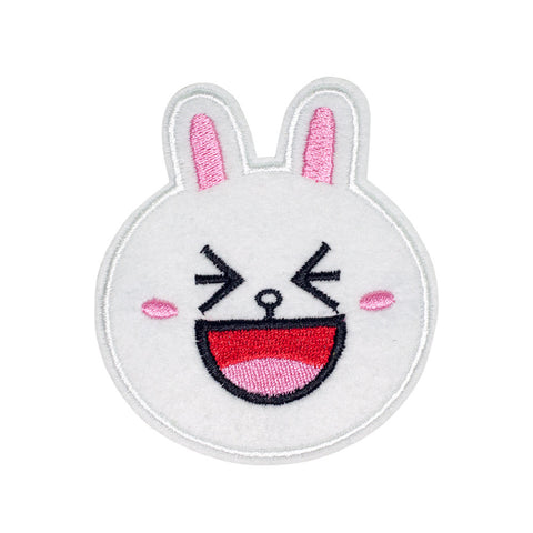 PH1011 - Line Cony Rabbit Laugh Big (Iron on)