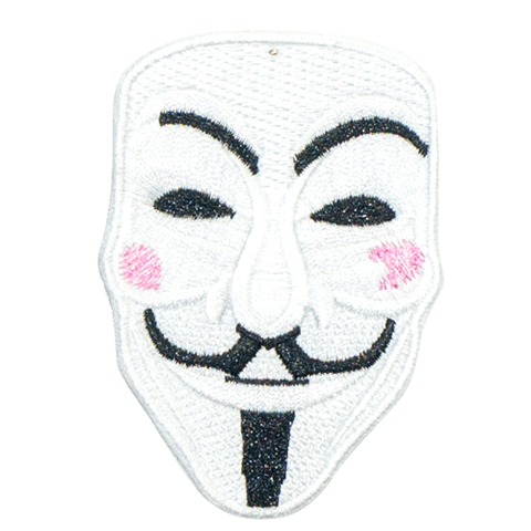 PH61 - V for Vandetta Mask (Iron on)