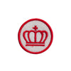 PH731 - Red Crown Badge (Iron on)