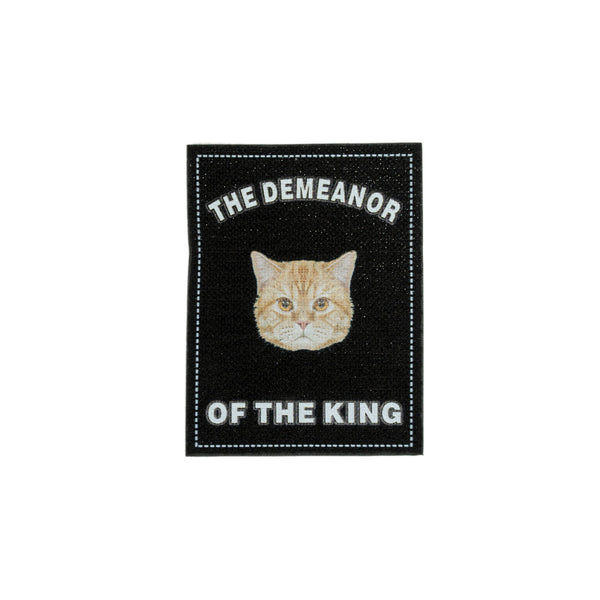 PT1239 - Cat head Badge (Iron on)