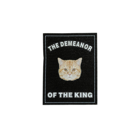 PT1239 - Cat head Badge (Iron on)