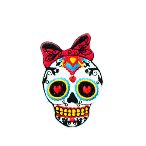 PH2 - Shy Sugar Skull (Iron on)