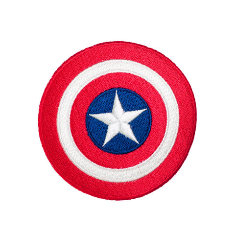 PH907 - Captain America Shield / Star badges (Iron on)