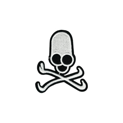 PT1304 - X Skull (Iron on)