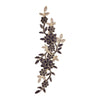 PT1911 - Golden Lines Black Flower XL (Iron On)