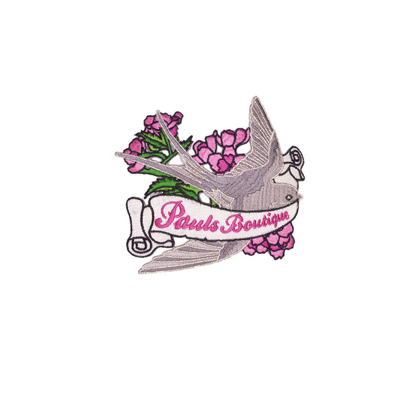 PS1920 - Pauls Boutique Pink Flower with Bird (Iron on)