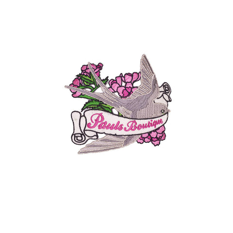 PS1920 - Pauls Boutique Pink Flower with Bird (Iron on)
