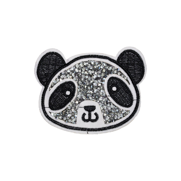 PT1100 - Panda Head Stone (Iron on)