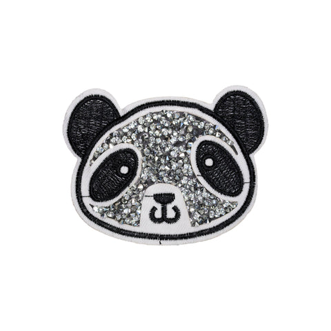 PT1100 - Panda Head Stone (Iron on)