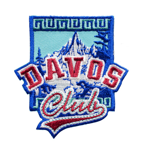 PT341 - Davos Club (Iron on)