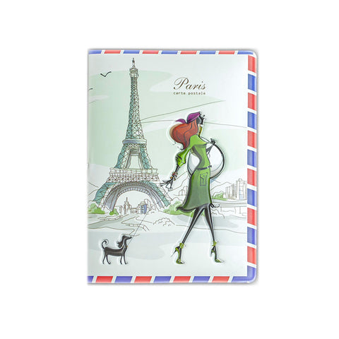 H00033 - I Love Paris Matte Passport Holder