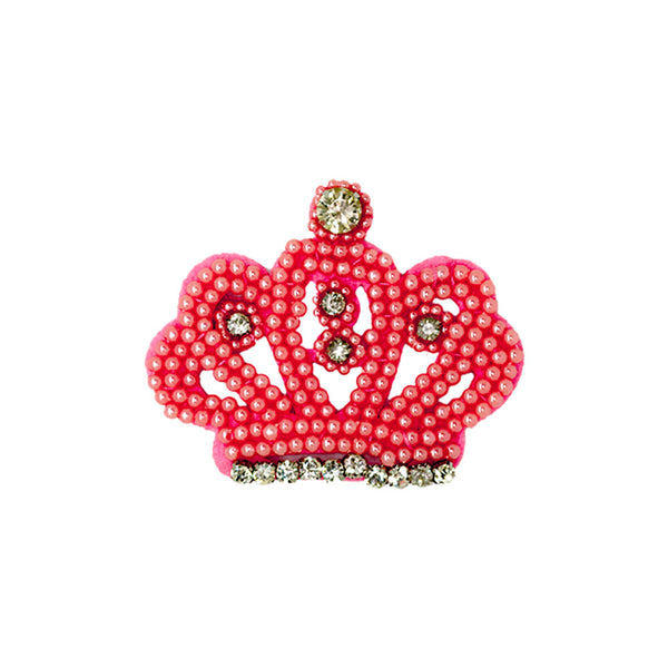 PT1794 - Pink Stone Crown (Sew on)