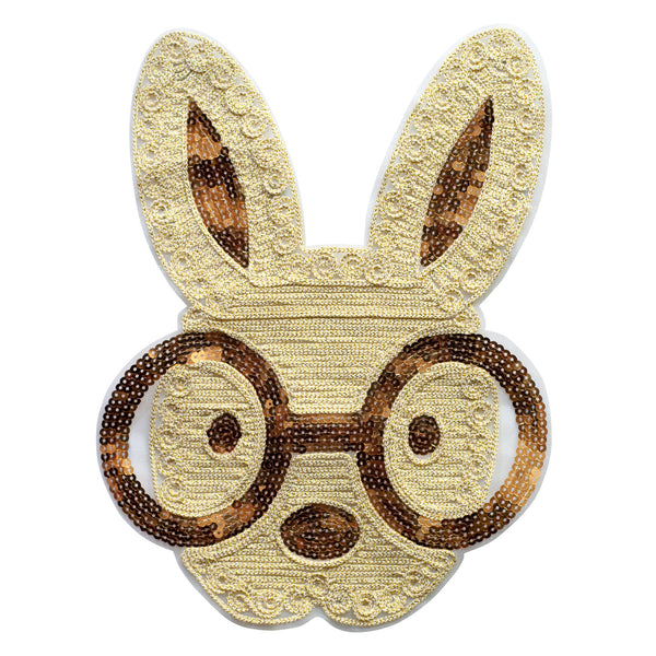 PT275 - Sequin rabbit XL (Sew On)