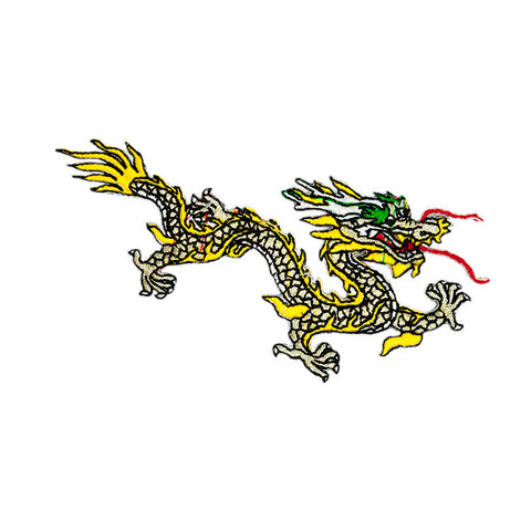 PS1706 - Yellow Orange Dragon (Iron on)