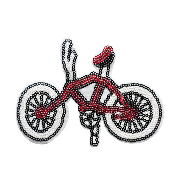 PT564 - Red bicycle (Sew on)