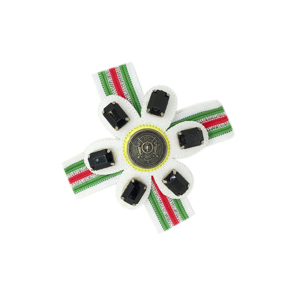PS1523 - Flower Shape Badge (Iron on/Pin)