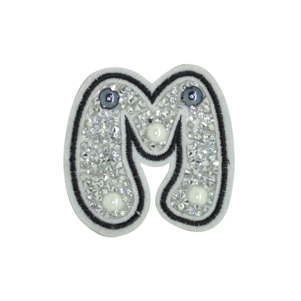 PT1093 M Letter Stone (Iron on)